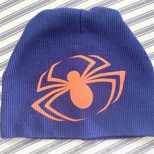 Blue Spider-Man spider beanie